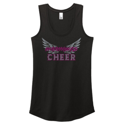 Women's Racerback Tank - Warhawks Cheer Spangle Thumbnail