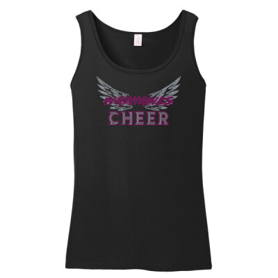 Junior Fit Tank - Warhawks Cheer Spangle Thumbnail