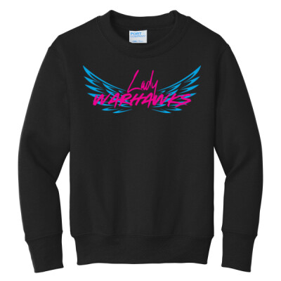 Youth Crewneck Sweater - Lady Warhawks Thumbnail