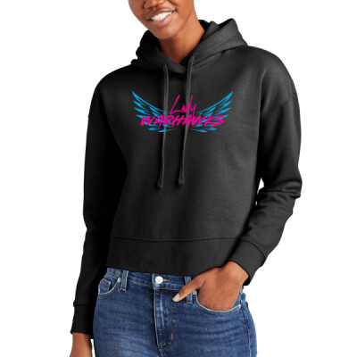 Women's Fleece Crop Hoodie - Lady Warhawks Thumbnail